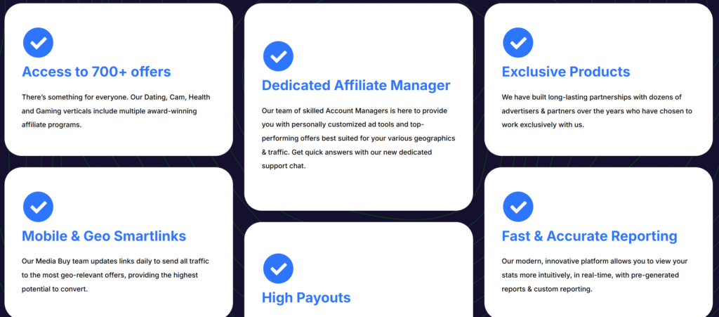 Advantages of CrakRevenue affiliate network